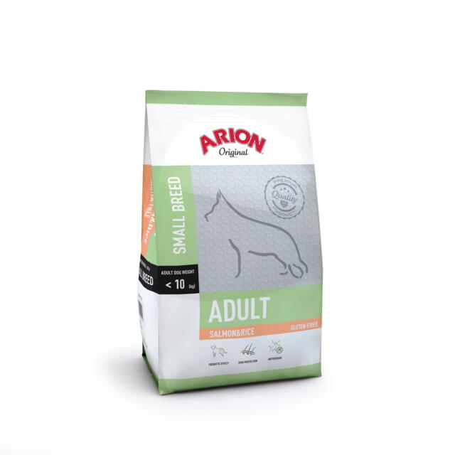 Arion Adult Small Breed – Laks & Ris 3 kg (UDSOLGT)