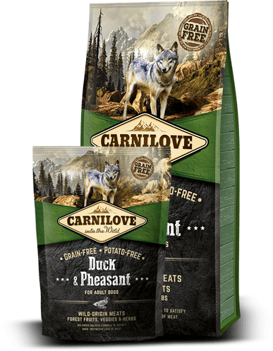 CarniLove Duck &amp; Pheasant for adult 1.5 kg GRAIN FREE