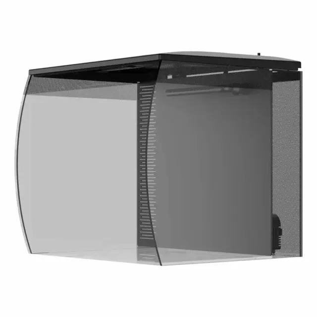 Fluval Flex LED 57 L Sort | Design akvarium med LED og filter (NY MODEL)