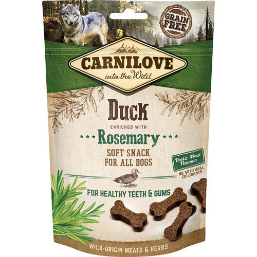 Carnilove Semi Moist Snack Duck 200g (UDSOLGT)