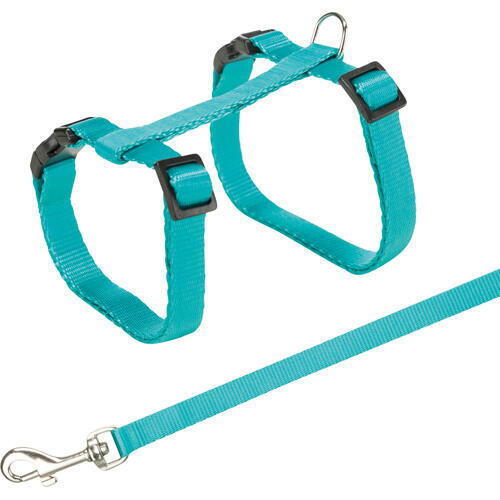 CAT HARNESS WITH LINE (Adult cat)