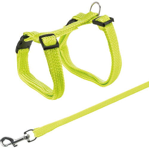 CAT HARNESS WITH LINE (OneSize)