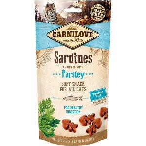 Carnilove Soft Snack Katte Godbidder - Sardines Parsley