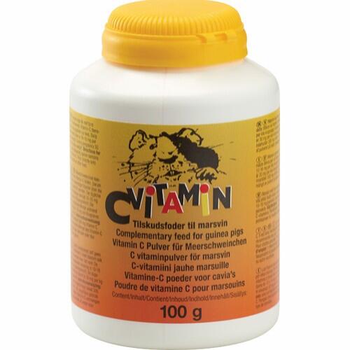 C-vitamin pulver til marsvin 100g