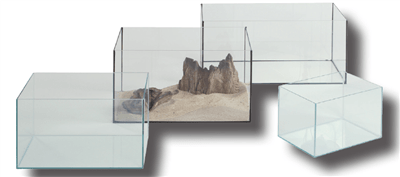 GLASS AQUARIUM 45 L. WITH COVER GLASS (SOLD OUT)