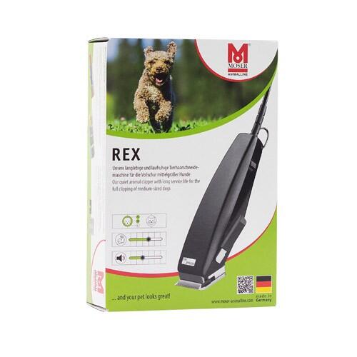 Moser Dog Trimmer Rex incl. 6 &amp; 9mm spacer comb