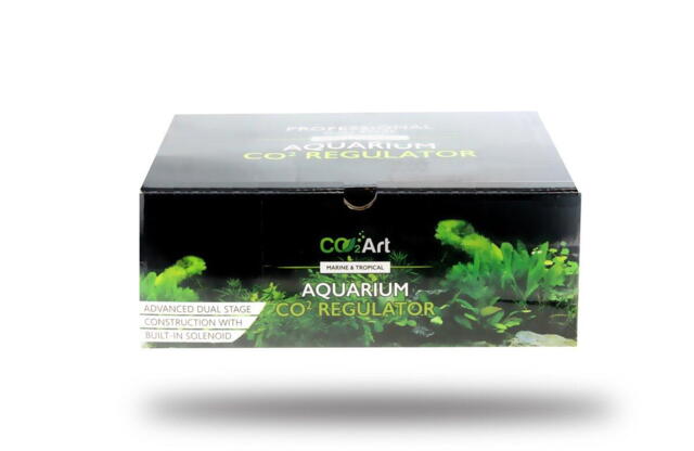 Co2Art PRO-SE-serien - akvarium CO2 Dual Stage Regulator med integreret Solenoidventil