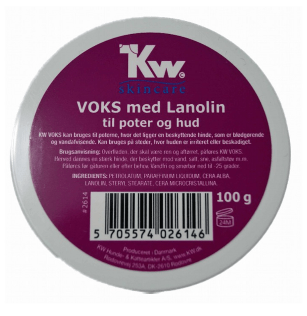 Kw Potevoks med lanolin 100 g (UDSOLGT)