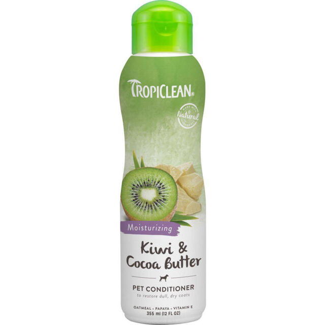 TropiClean Kiwi &amp; Cocoa Butter - Conditioner 355 ml