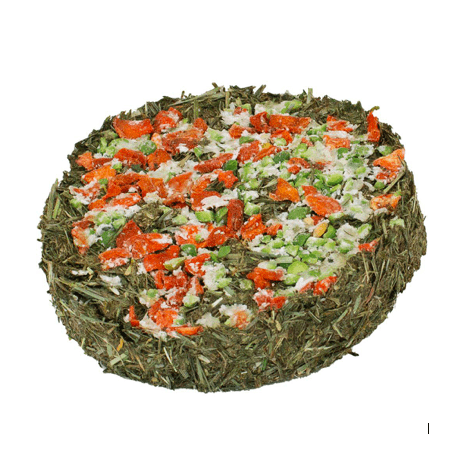 JR Farm Hay cake with vegetables