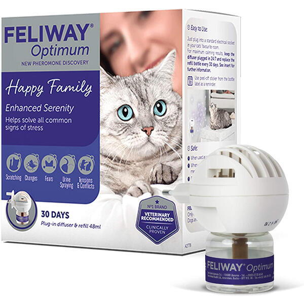 Feliway Friends Diffuser + 48ml Refill Bottle - Cat