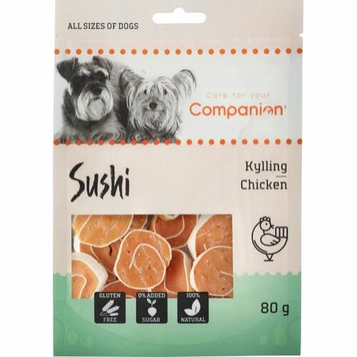 Companion Chicken Codfish sushi (UDSOLGT)