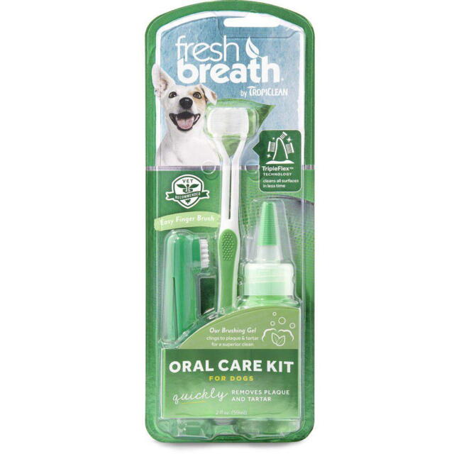 Tropiclean Oral Care Kit til små hunde 59ml