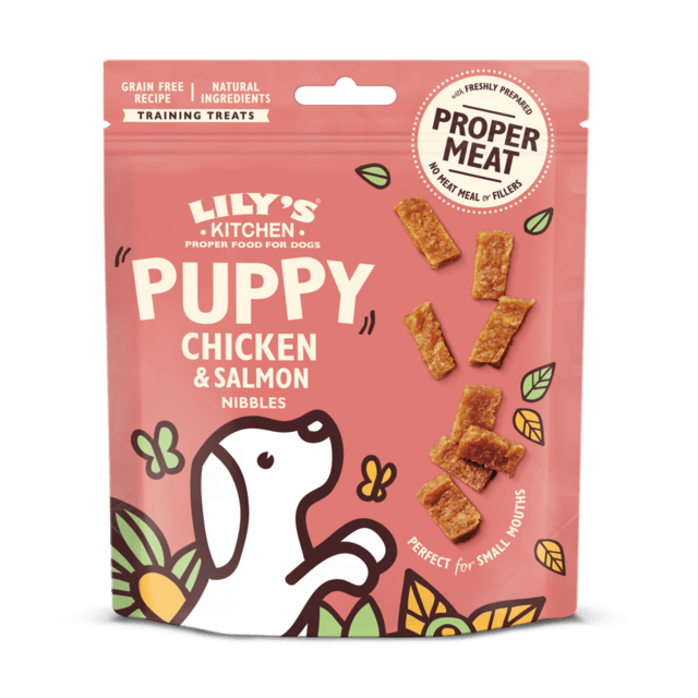 Lily's kitchen Chicken & Salmon Nibbles for Puppies 70g