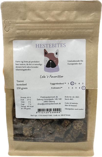 Hestebites 250 gram - Lola´s Favoritter