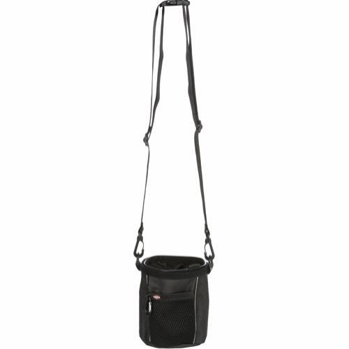 Trixie treat bag with shoulder strap and fastening clip