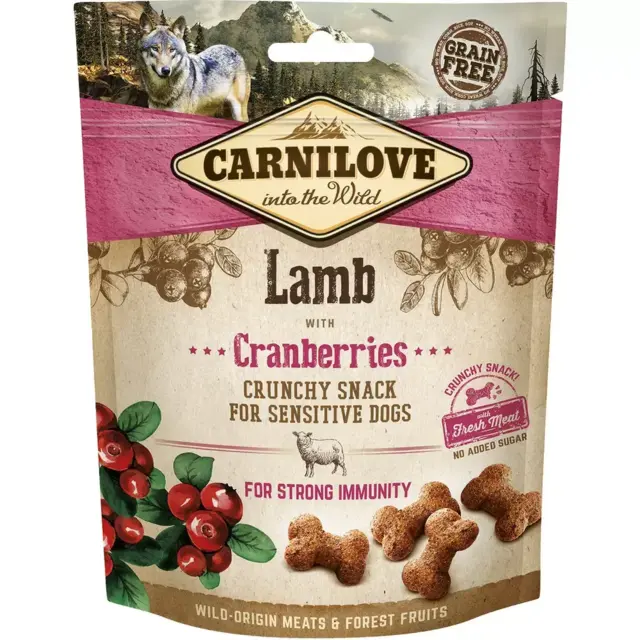 Carnilove Crunchy Snack Lam 200 g