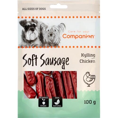 Companion Soft Sausage med Kylling (midlertidig udsolgt)
