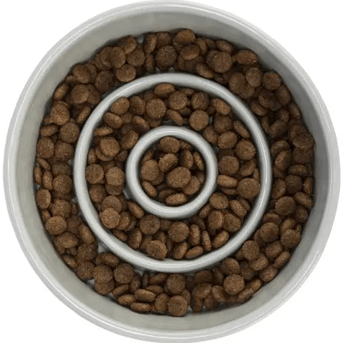 Slow Feeding ceramic feeding bowl - ø 17 cm