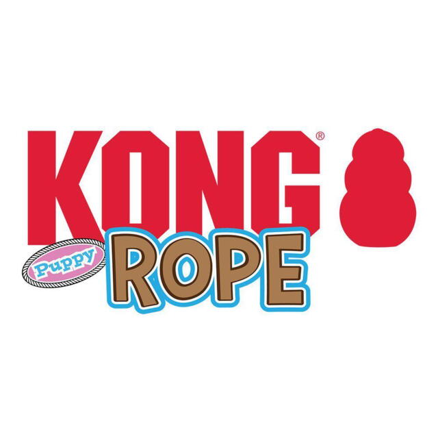 Kong Puppy Rope Ring - pink