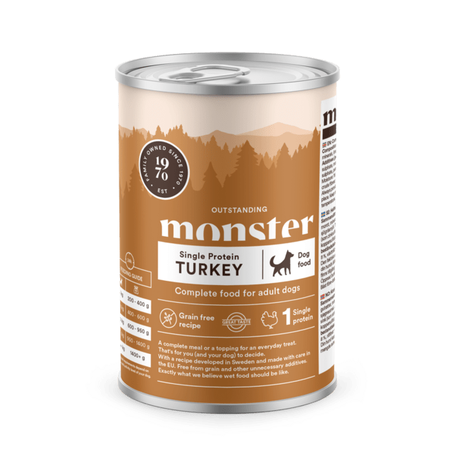 Monster Single Protein Turkey 400 g