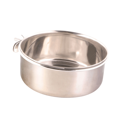 Steel bowl with screw fitting ø14.5cm