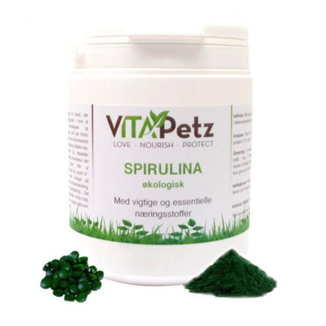 Spirulina, organic Superfood for dogs