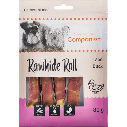 Companion Duck Rawhide roll