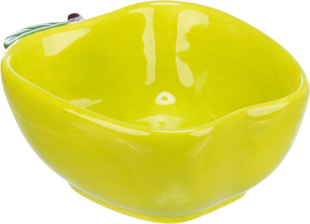 Apple food bowl for rabbits &amp; rodents
