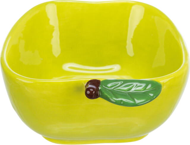 Apple food bowl for rabbits &amp; rodents