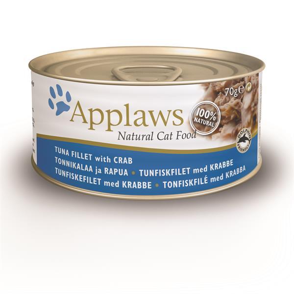 Applaws Cat 70g Tun & Krabbe (udsolgt)
