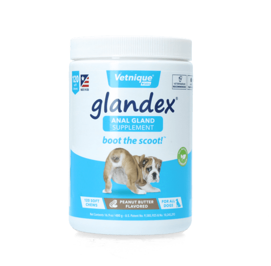 Glandex Soft Chew 120 stk - Naturlig tømning af analkirtlerne