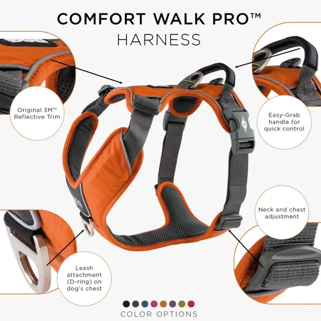Dog Copenhagen Comfort Walk Pro Harness - Ocean Blue