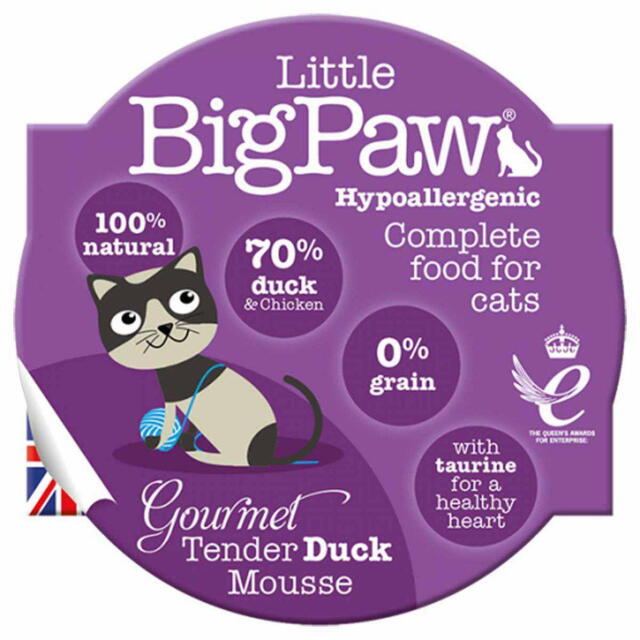Little BigPaw Cat Gourmet Tender Duck Mousse