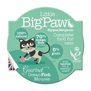 Little BigPaw Cat Gourmet Atlantic Ocean Fish Mousse