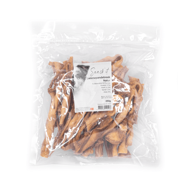 Snack'it Lammepandebrask 200g ( Pandelapper )