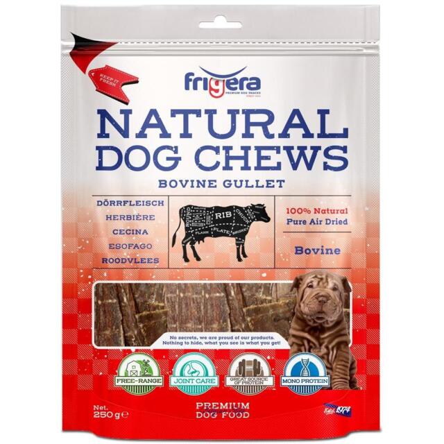 Frigera Natural Dog Chews Oksespiserør 250gr