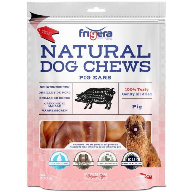 Frigera Natural Dog Chews Griseører 200 g