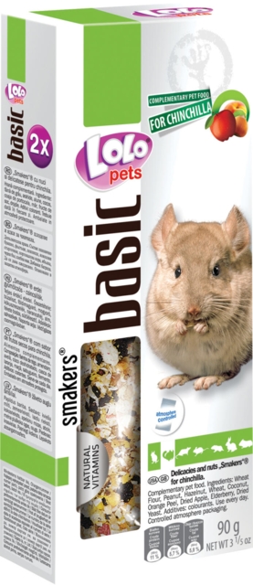 Smakars chinchilla - sydfrugter og nødder