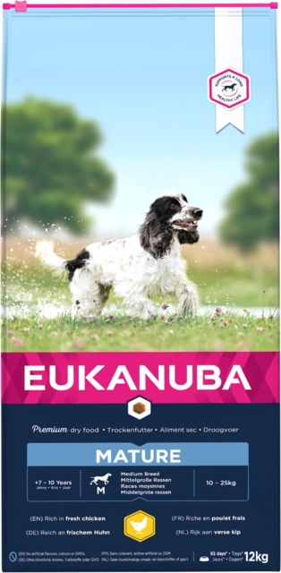 Eukanuba Mature Medium Breed kylling