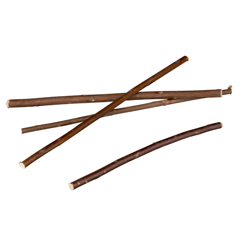 Willow twigs, 18 cm, 20 pcs for rodents