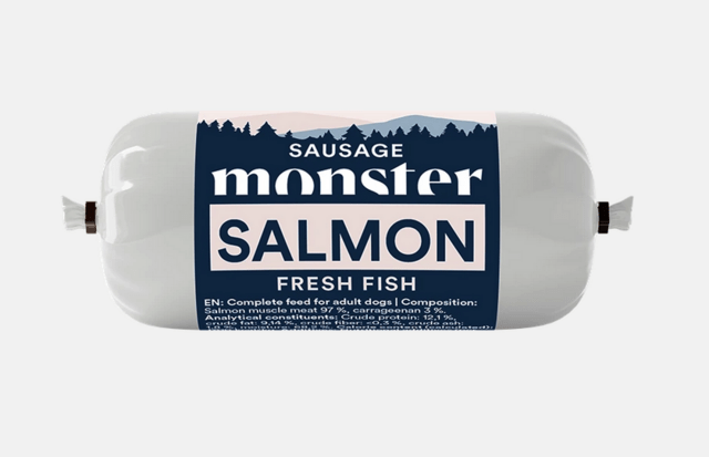 Monster Dog Sausage Salmon 80 g