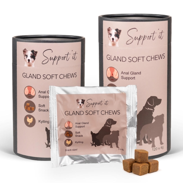 Support'it Gland Soft Chews 120 stk