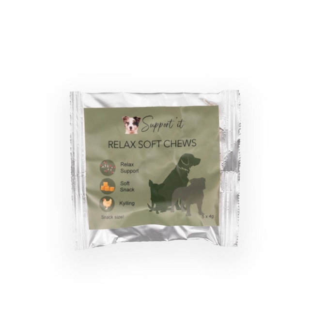 Support'it Relax Soft Chews 5 stk ( Smagsprøve pakke )