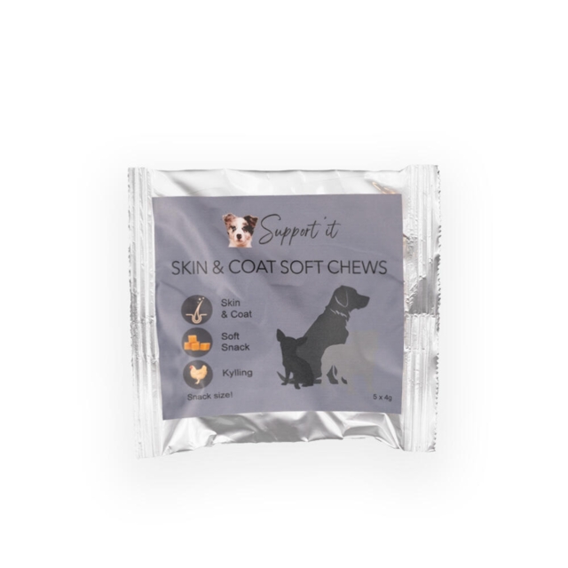 Support'it Skin & Coat Soft Chews 5 stk ( Smagsprøve pakke )