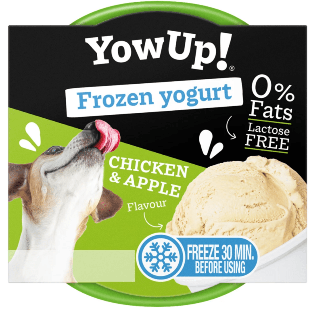 YowUp Dog Frozen Yoghurt Kylling & Æble 110g