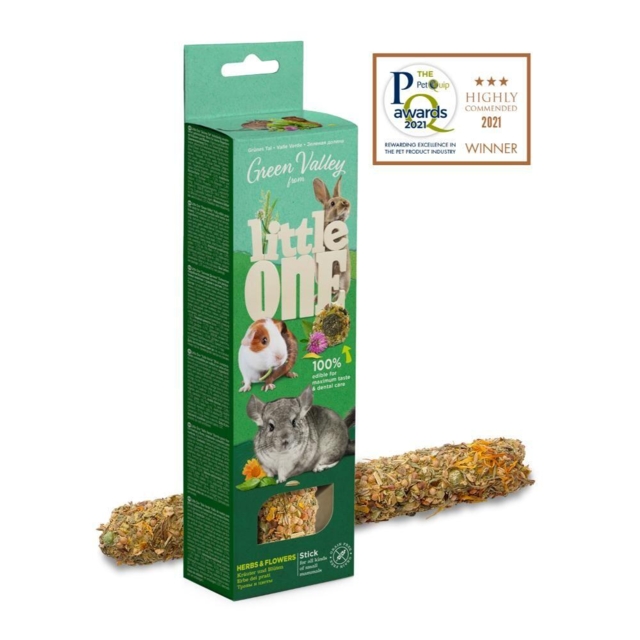 Little One Green valley Sticks med urter - 1x160g
