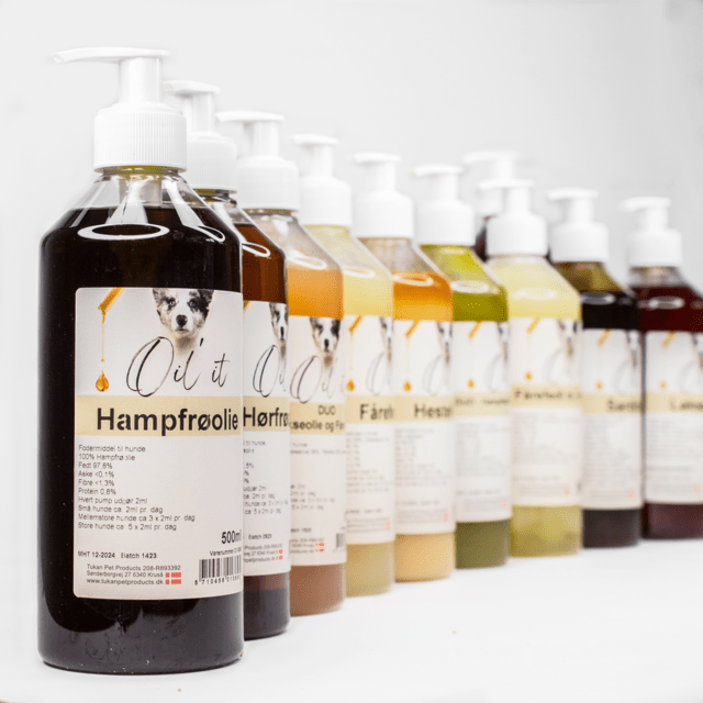 Oil'it Hampfrøolie 500 ml