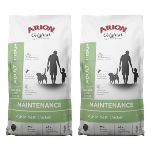 2 x Arion Original Maintenance Medium 12 kg