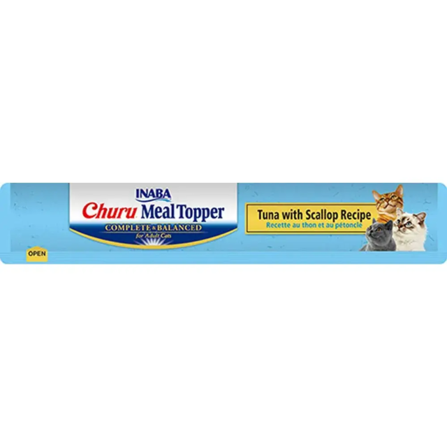 Churu Cat Meal Topper Tuna/scallop 4 stk